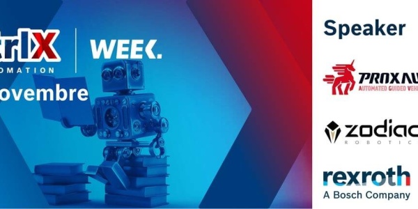 ctrlX AUTOMATION - Week in collaborazione con Rexroth, un marchio Bosch 