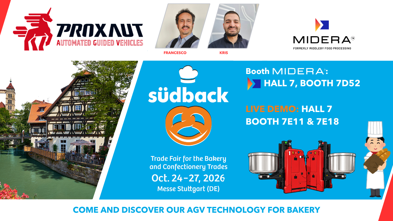 südback 2026 PROXAUT: AGV live demonstration