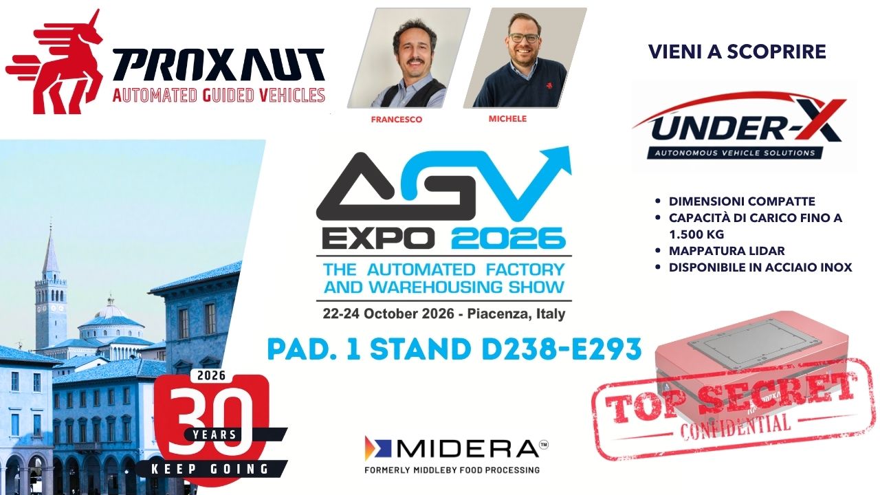 AGV Expo 2026 : PROXAUT présente UNDER-X, le nouvel AGV compact pour les flottes intelligentes