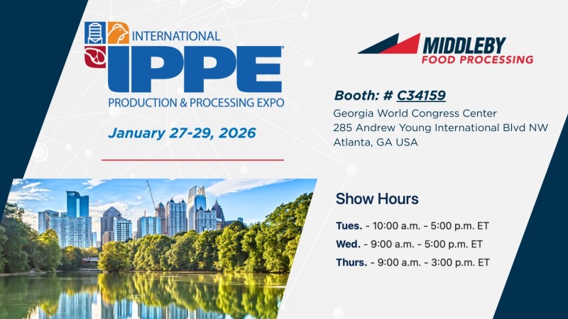 Ippe 2026 is the world's largest display of technology used in the production and processing of eggs, meat and poultry