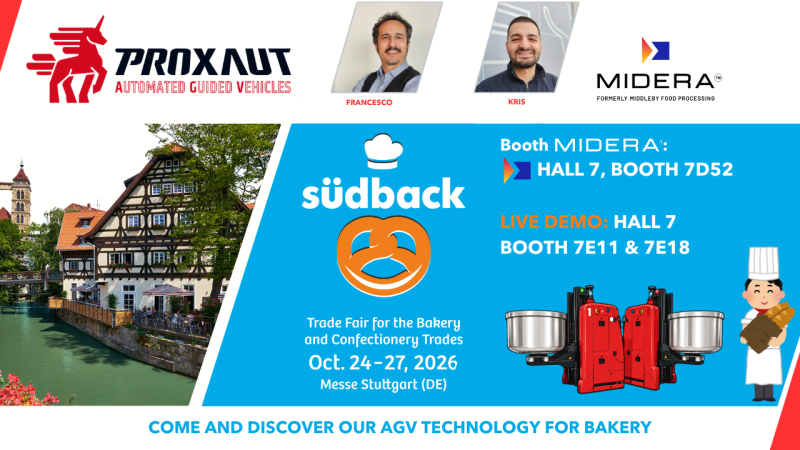 südback 2026 PROXAUT: live demo AGV 